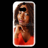 Coque HTC One M8s Femme afro glamour 2