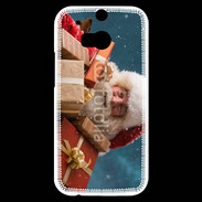 Coque HTC One M8s Père Noêl 2