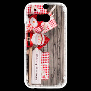 Coque HTC One M8s Décoration de Noël