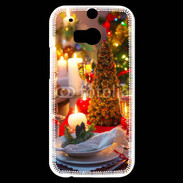 Coque HTC One M8s Table de Noël