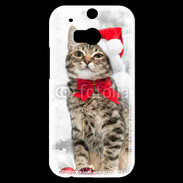 Coque HTC One M8s Chat Noël 2