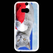 Coque HTC One M8s Chat Noël 6