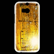 Coque HTC One M8s automne et rayon de soleil