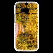 Coque HTC One M8s Forêt automne