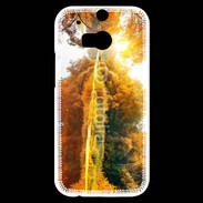 Coque HTC One M8s Automne et rivière 2