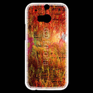 Coque HTC One M8s Forêt automne 2