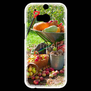 Coque HTC One M8s fruits et légumes d'automne