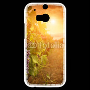 Coque HTC One M8s Automne, vignes, couché de soleil