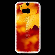 Coque HTC One M8s feuilles d'automne