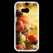 Coque HTC One M8s fruits et légumes d'automne 2