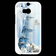Coque HTC One M8s Paysage hiver 