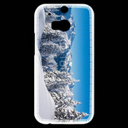 Coque HTC One M8s paysage d'hiver 2