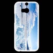 Coque HTC One M8s Plaine enneigée