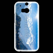Coque HTC One M8s Montagne enneigée