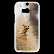 Coque HTC One M8s Renard paysage hiver