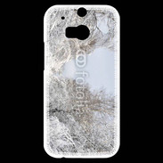 Coque HTC One M8s Forêt enneigée