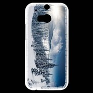Coque HTC One M8s paysage d'hiver 4