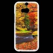 Coque HTC One M8s Un automne au bord de l'eau
