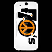 Coque HTC One M8s Hippie années 70