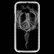 Coque HTC One M8s Paix et fumée