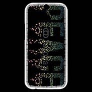 Coque HTC One M8s Paix musicale