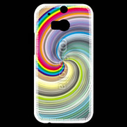 Coque HTC One M8s Vortex hippie