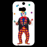 Coque HTC One M8s Clown jongleur
