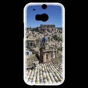 Coque HTC One M8s Village baroque de Ragusa Ibla en Sicile