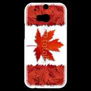Coque HTC One M8s Canada en feuilles