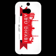 Coque HTC One M8s Bienvenue à Abu Dhabi 2