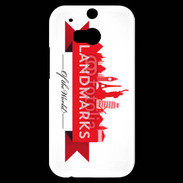 Coque HTC One M8s Landmarks 1