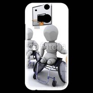 Coque HTC One M8s Handisport Basketball