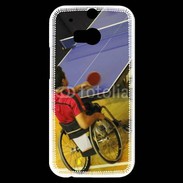 Coque HTC One M8s Handisport Tennis de table