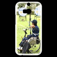 Coque HTC One M8s Tir à l'arc handisport