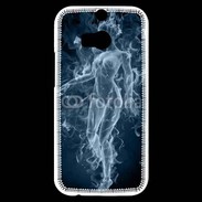 Coque HTC One M8s Femme en fumée de cigarette