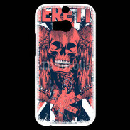 Coque HTC One M8s Heretic tête de mort