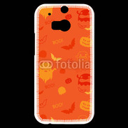 Coque HTC One M8s Fond Halloween 1