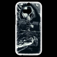 Coque HTC One M8s Tête de mort pirate