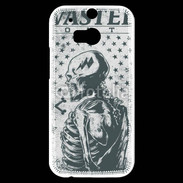 Coque HTC One M8s Squelette wasted