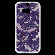 Coque HTC One M8s Fond Halloween 11