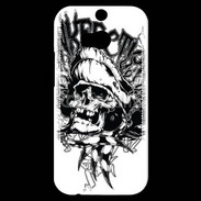 Coque HTC One M8s Tête de mort Vie de Pirates