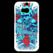 Coque HTC One M8s Tête de Mort Your Highness