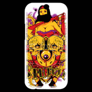 Coque HTC One M8s Tête de Mort Sinful