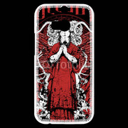 Coque HTC One M8s Tête de Mort Occult