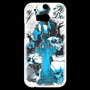 Coque HTC One M8s Tête de Mort Day Dead