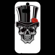 Coque HTC One M8s Tête de mort classe 5