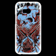 Coque HTC One M8s Tête de Mort Traficant