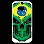 Coque HTC One M8s Brésil Tête de Mort