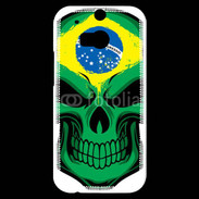 Coque HTC One M8s Brésil Tête de Mort