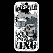 Coque HTC One M8s Pilote Tête de mort